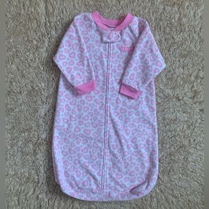 ✨(5 for $20) Carter's Pink Hearts Sleep Sack